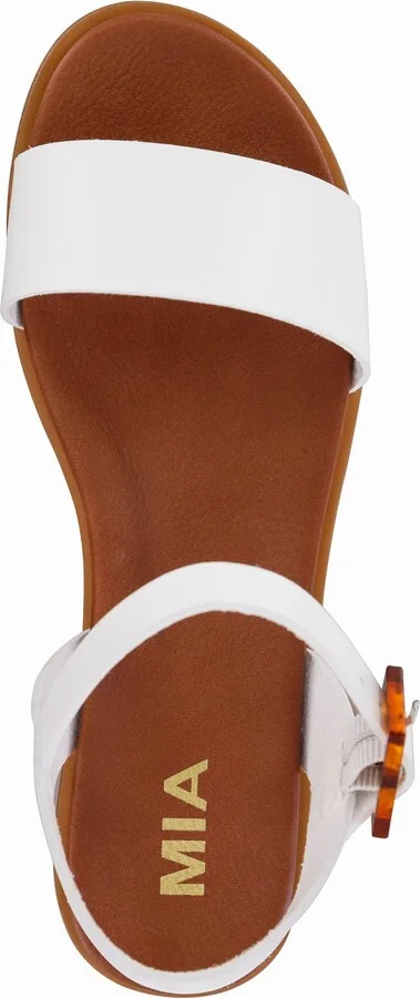 Mia Women's Peyton Round Toe Flat Sandals - Image 4