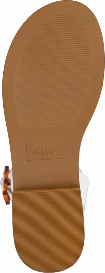 Mia Women's Peyton Round Toe Flat Sandals - Image 5