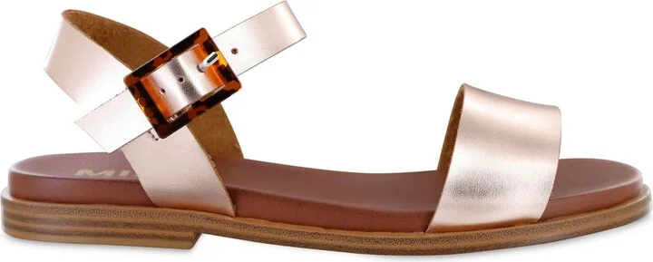 Mia Women's Peyton Round Toe Flat Sandals - Image 10