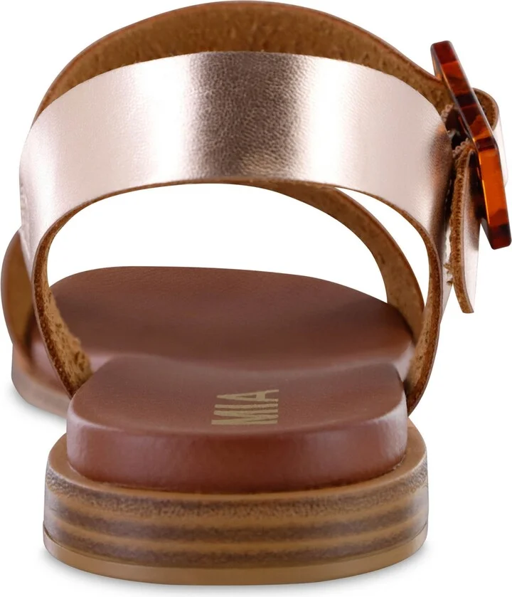 Mia Women's Peyton Round Toe Flat Sandals - Image 11