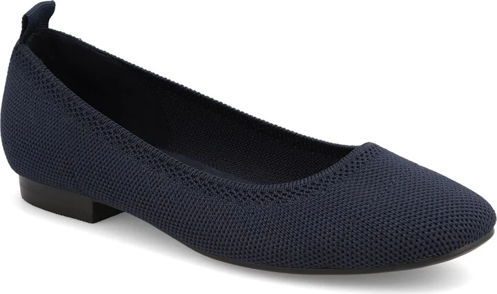 Mia Women's Rasia Ballet Knit Round Toe Flats