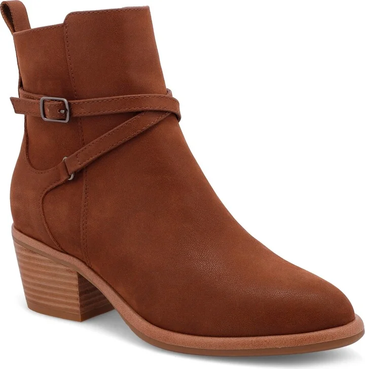 Mia Women's Santina Block-Heel Western Prairie Booties