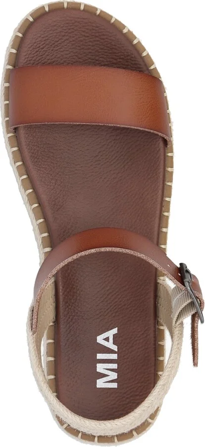 Mia Women's Stephany Round Toe Flat Sandals - Image 4