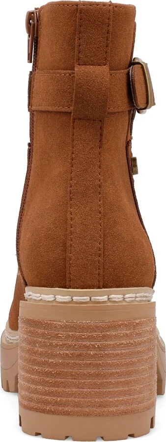 Mia Women's Toula Lug Sole Whipstitch Booties - Image 3