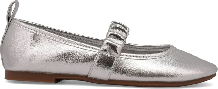 Mia Women's Uliana Mary-Jane Leather Flats - Image 2
