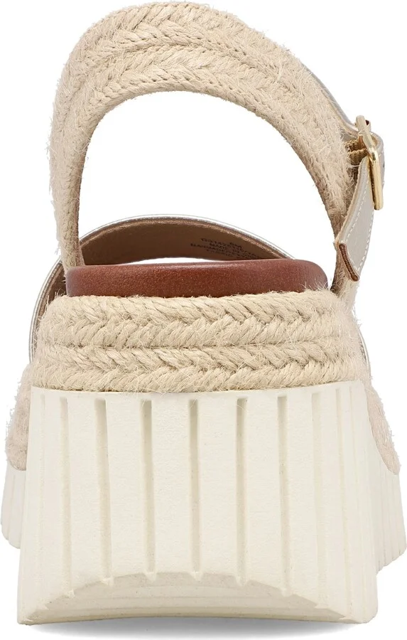 Mia Women's Yanis Round Toe Wedge Sandals - Image 3