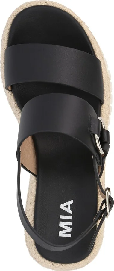 Mia Women's Yuna Round Toe Wedge Sandals - Image 4