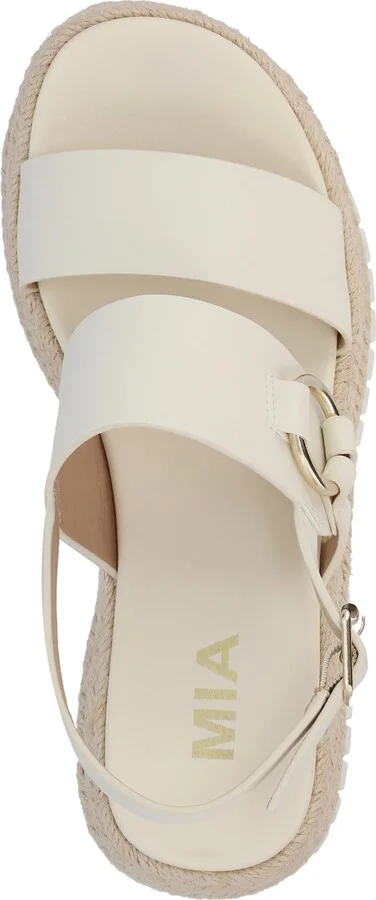 Mia Women's Yuna Round Toe Wedge Sandals - Image 8