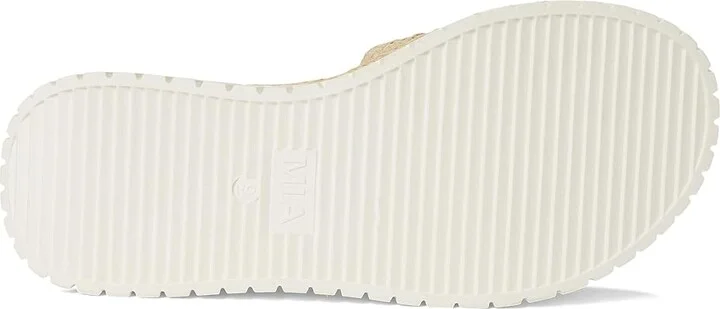 MIA Yuki Women's Wedge Shoes Natural : 8.5 M, Faux Leather - Image 3