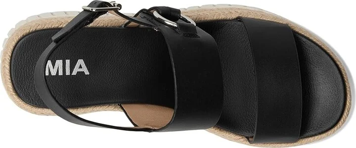 MIA Yuna Women's Wedge Shoes Black : 10 M, Faux Leather - Image 2
