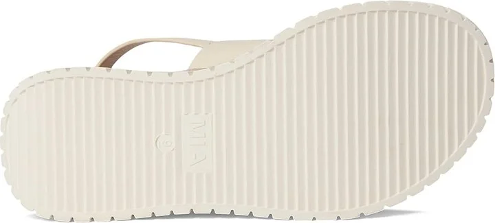 MIA Yuna Women's Wedge Shoes Bone : 8.5 M, Faux Leather - Image 3
