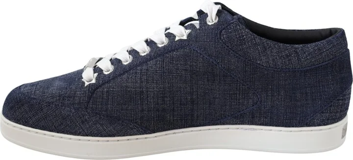 Miami Blue Denim Women's Sneakers - Image 2