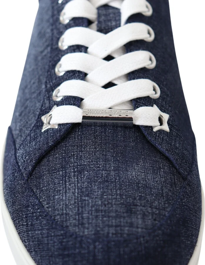 Miami Blue Denim Women's Sneakers - Image 5