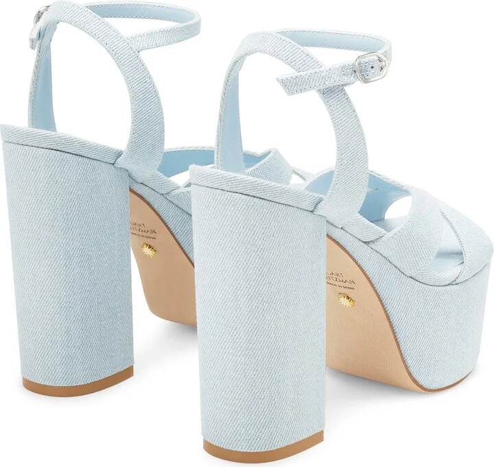Miami Square High 140 Platform Sandal - Image 2
