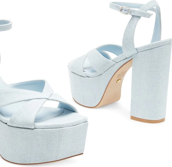 Miami Square High 140 Platform Sandal - Image 4