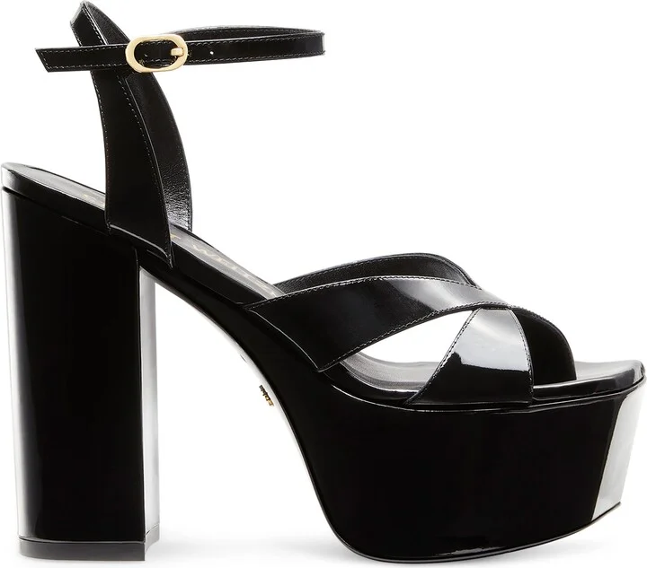 Miami Square High 140 Platform Sandal - Image 3