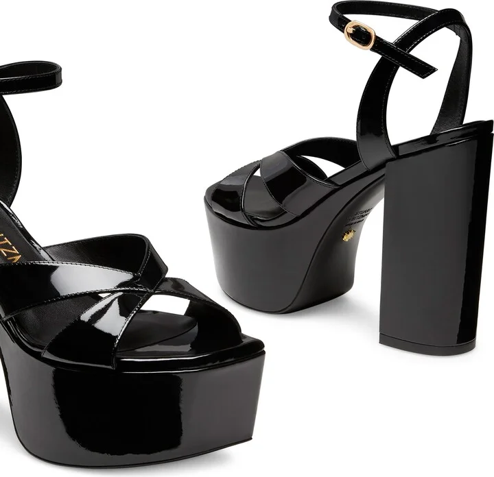 Miami Square High 140 Platform Sandal - Image 4