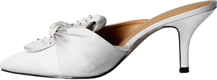 Mianna Kitten Heel Pointed Toe Mule - Image 7