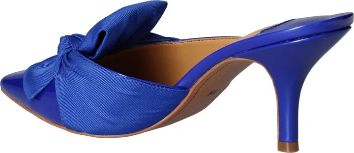 Mianna Kitten Heel Pointed Toe Mule - Image 9