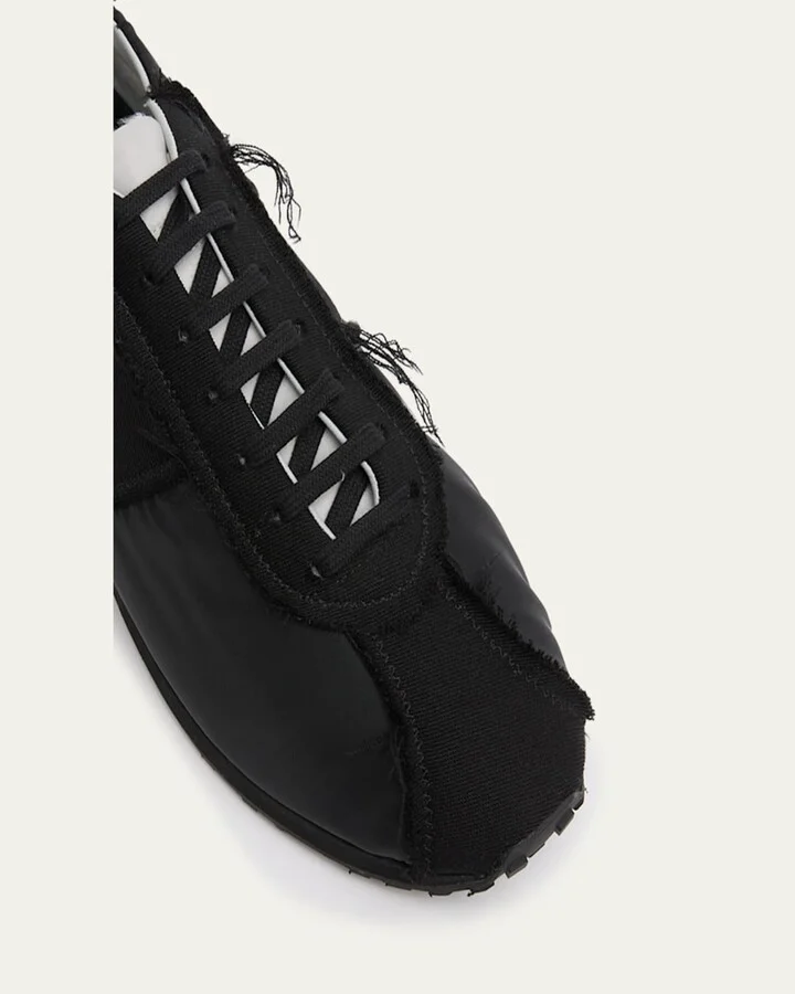 Mica Distressed Lace-Up Sneakers - Image 4