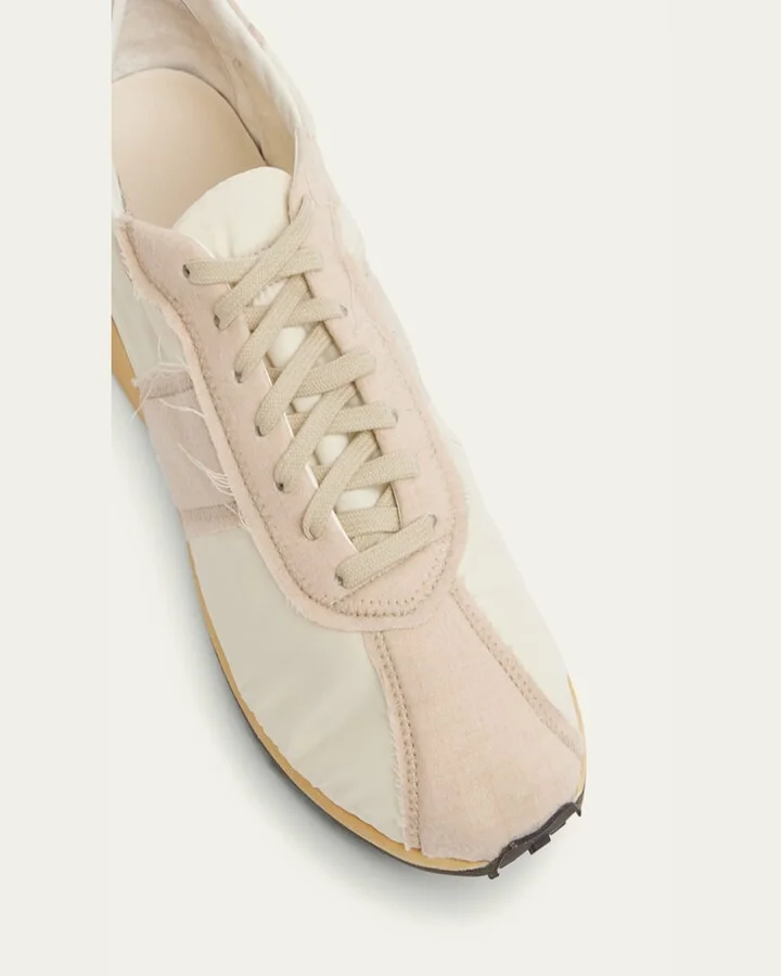 Mica Distressed Lace-Up Sneakers - Image 2
