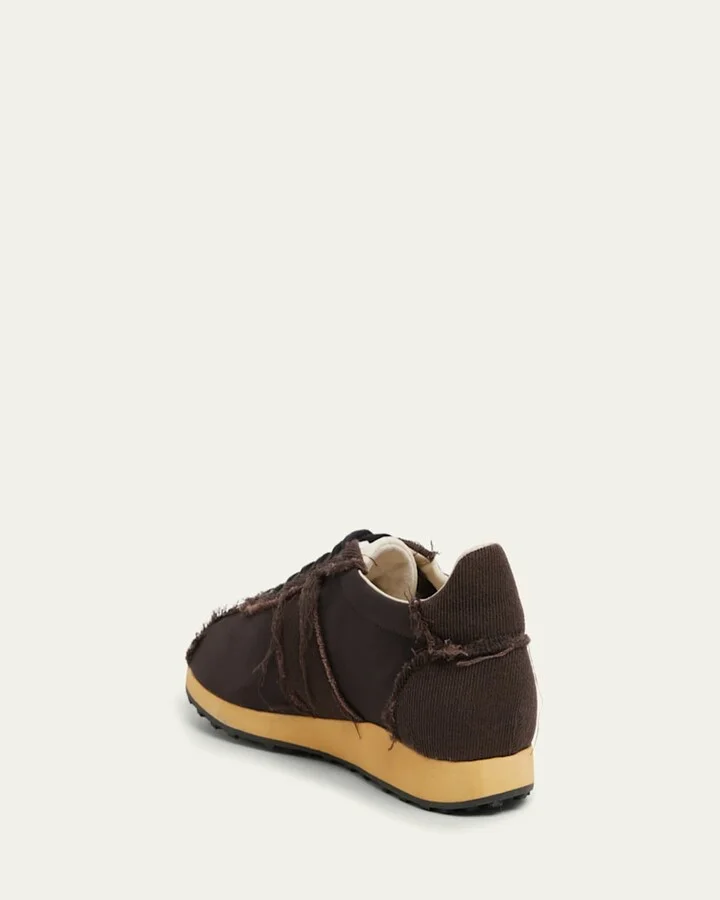 Mica Distressed Lace-Up Sneakers - Image 5