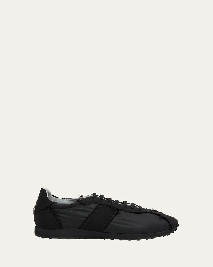 Mica Distressed Lace-Up Sneakers