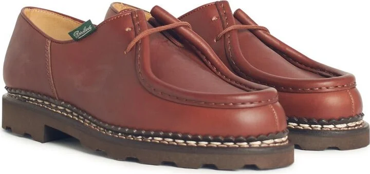 'michael' Brown Leather Scarpa - Image 2