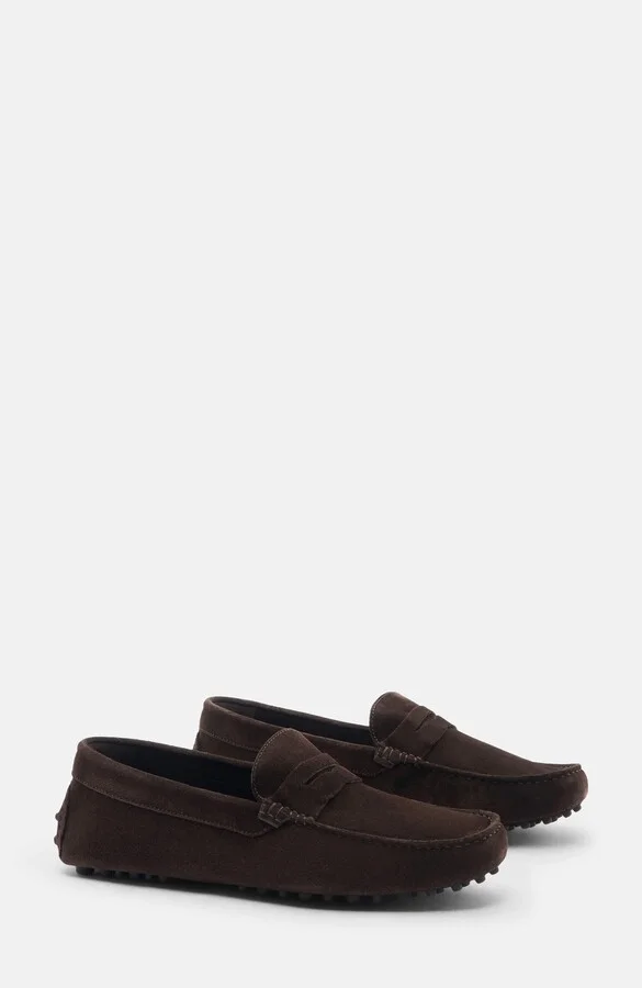 Dark Brown - Suede