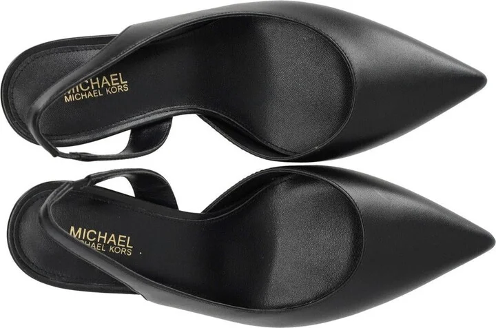 Michael Kors Alina Flex Black Slingback Pumps - Image 5