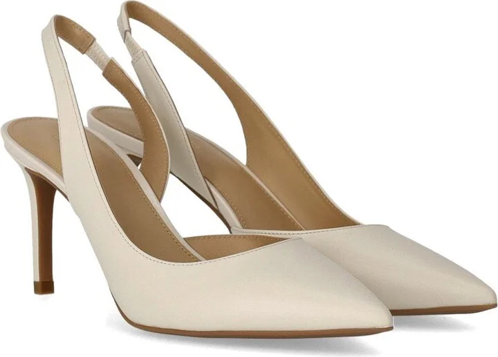 Michael Kors Alina Flex Cream Slingback Pumps - Image 2