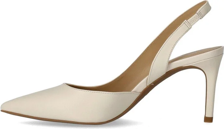 Michael Kors Alina Flex Cream Slingback Pumps - Image 3