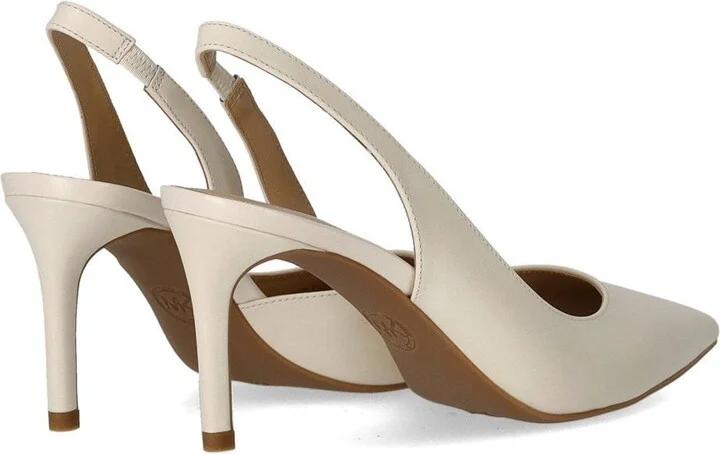 Michael Kors Alina Flex Cream Slingback Pumps - Image 4