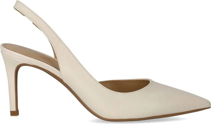 Michael Kors Alina Flex Cream Slingback Pumps