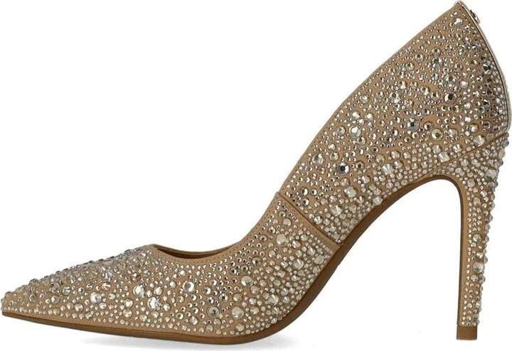Michael Kors Alina Flex Gold Pumps - Image 3