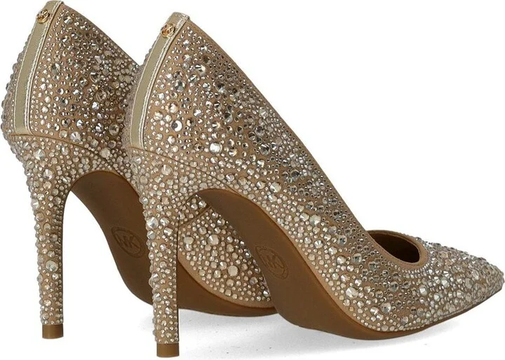 Michael Kors Alina Flex Gold Pumps - Image 4