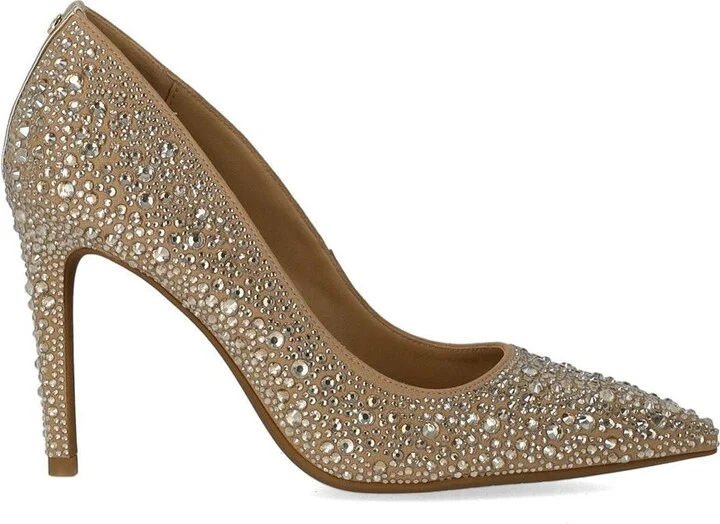 Michael Kors Alina Flex Gold Pumps