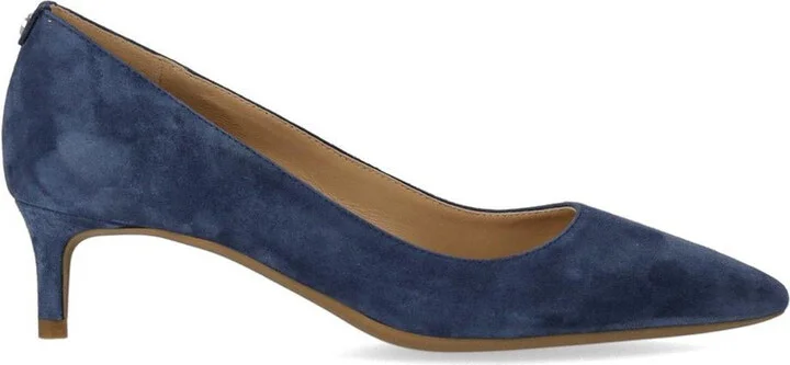 Michael Kors Alina Flex Kitten Navy Blue Pump