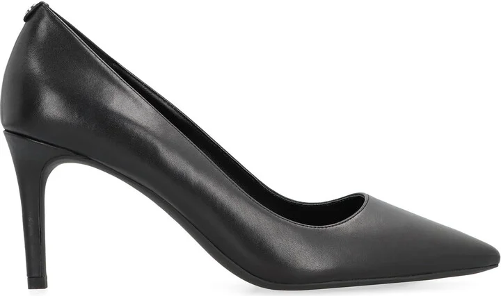 Michael Kors Alina Leather Pointy-Toe Pumps - Image 2
