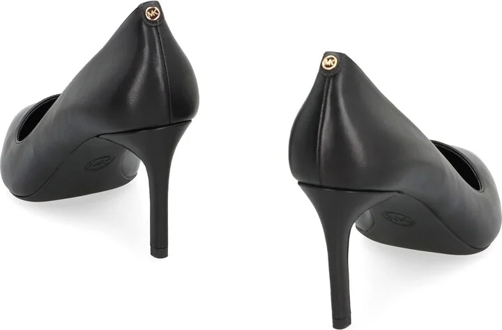 Michael Kors Alina Leather Pointy-Toe Pumps - Image 4