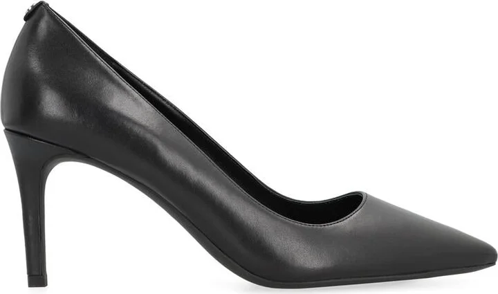Michael Kors Alina Leather Pointy-Toe Pumps