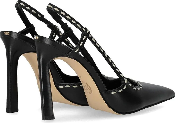 Michael Kors Alora Black Slingback Pump - Image 4