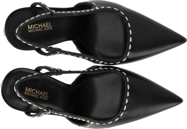 Michael Kors Alora Black Slingback Pump - Image 5