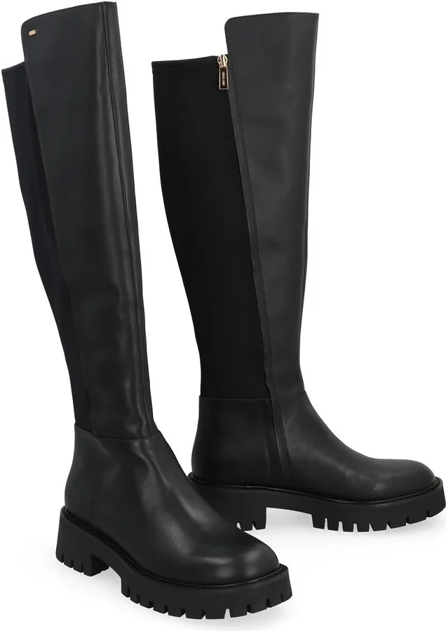 Michael Kors Asher Leather Boots - Image 3