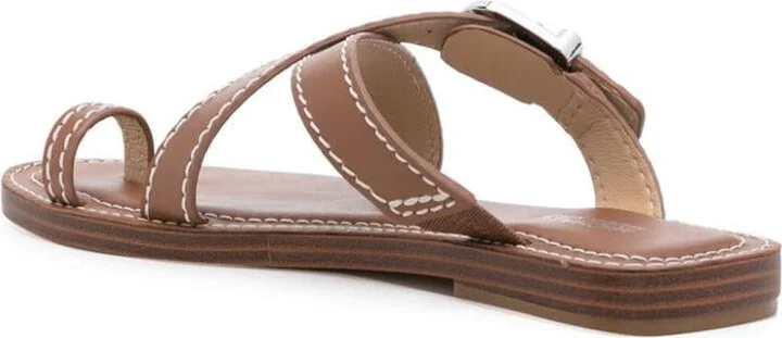 Michael Kors Ashton Leather Sandals - Image 3
