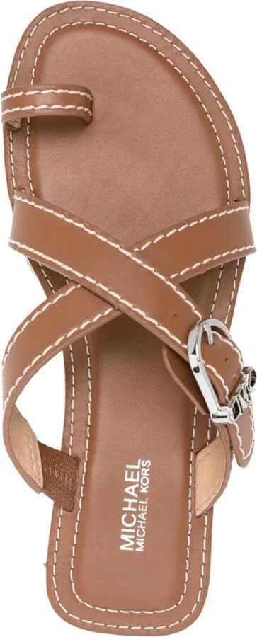Michael Kors Ashton Leather Sandals - Image 4