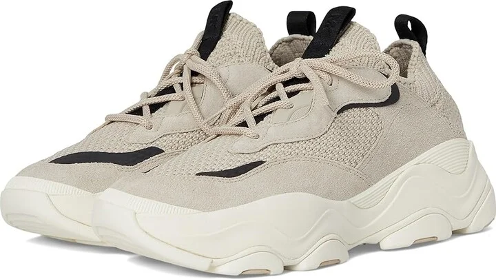 Michael Kors Atlas Knit Trainer Men's Lace-up Boots Light Sand : 8.5 M, Leather