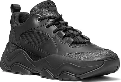 Michael Kors Atlas Trainer Men's Lace-up Boots Black : 9.5 M, Leather