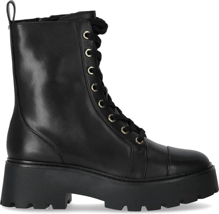 Michael Kors Blake Black Combat Boot
