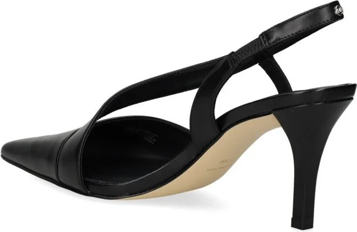 Michael Kors Calf Leather 'Jaida' Slingback In Black - Image 2